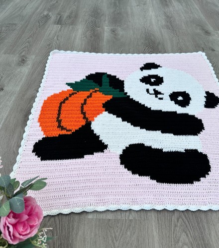 Panda pumpkin baby - panda, &