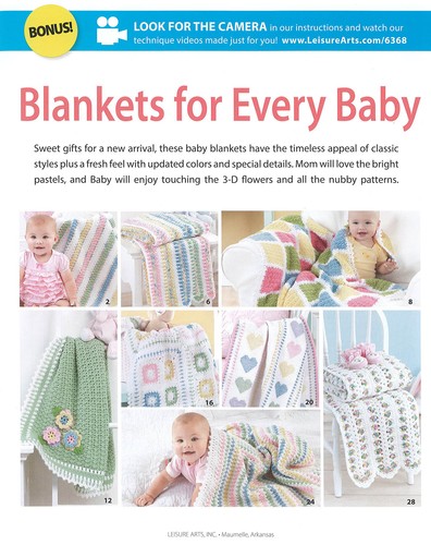 Leisure arts blankets for - leisure,