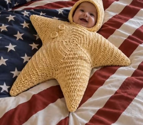 Baby star blanket cocoon - blanket,